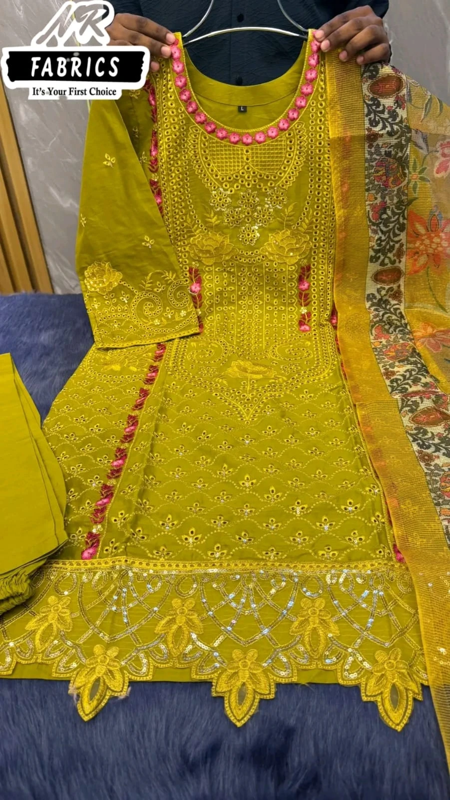 New Premium Unstitched Three-Piece Collection