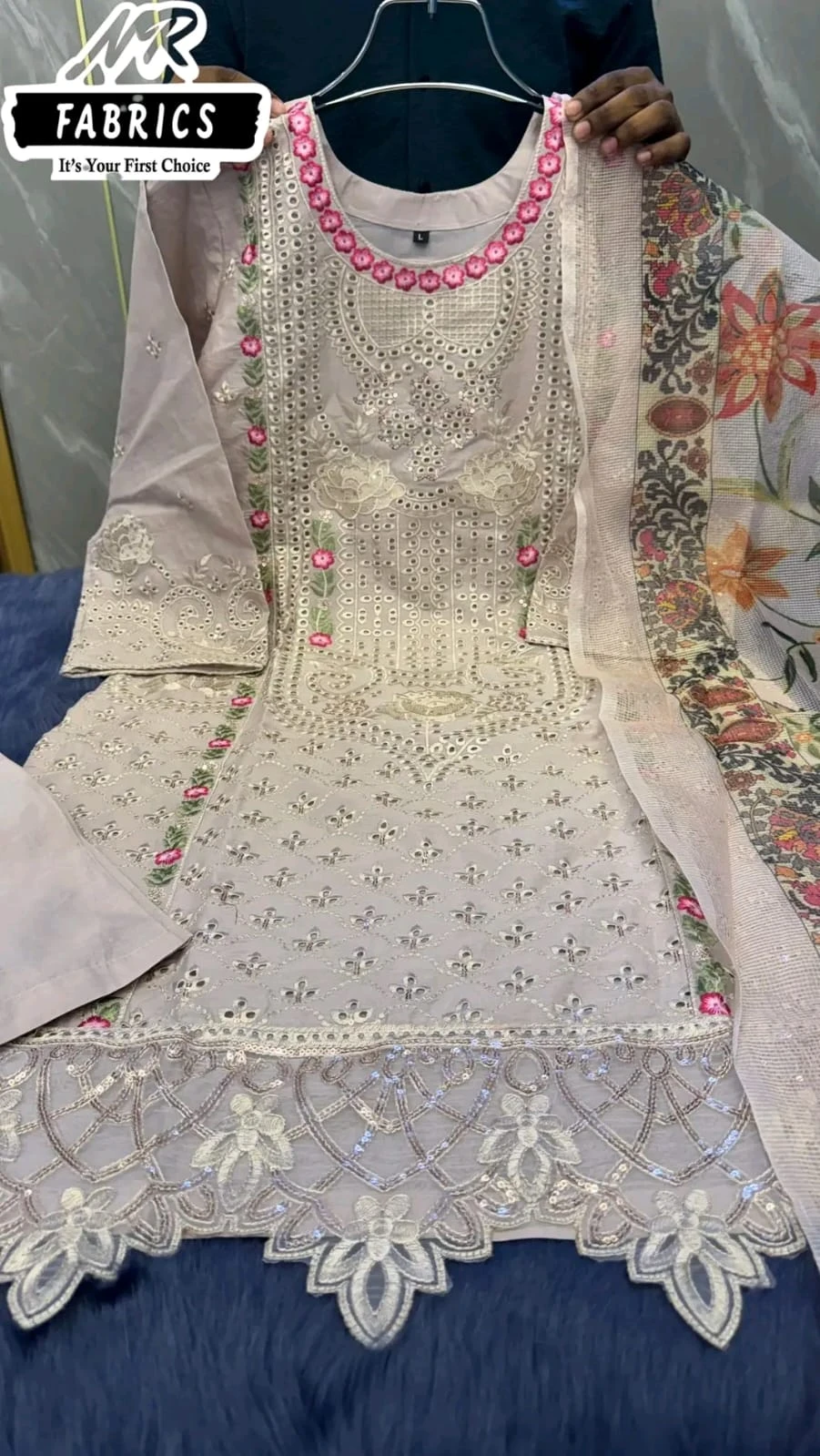 New Premium Unstitched Three-Piece Collection
